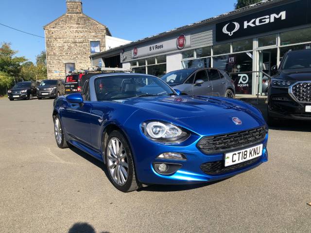 Fiat 124 Spider 1.4 Multiair Lusso 2dr Convertible Petrol Blue