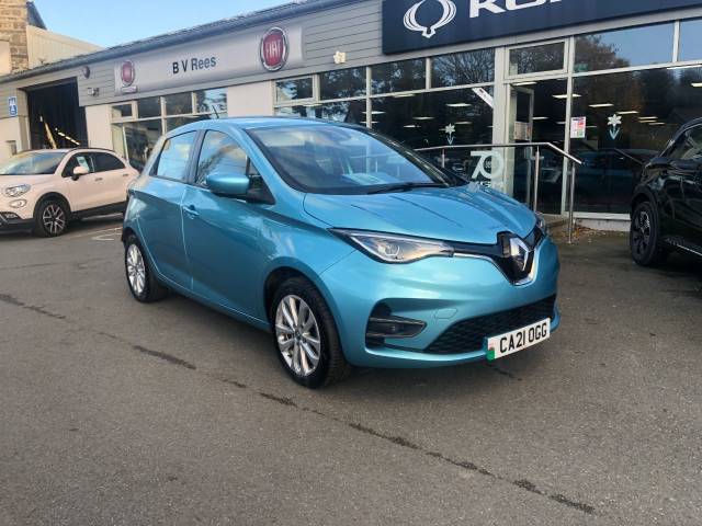 Renault Zoe 0.0 80kW i Iconic R110 50kWh Rapid Charge 5dr Auto Hatchback Electric Blue