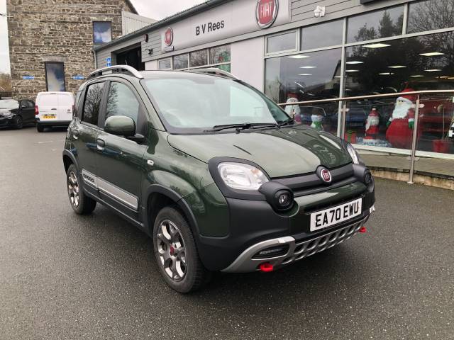 Fiat Panda 0.9 TwinAir [85] Cross 4x4 5dr Four Wheel Drive Petrol Green