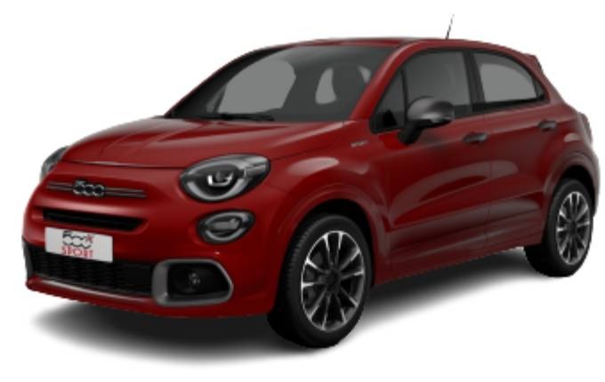 Fiat 500X - Passione Red